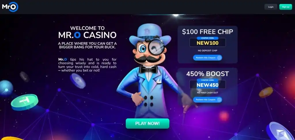 Mr0 Casino gives
