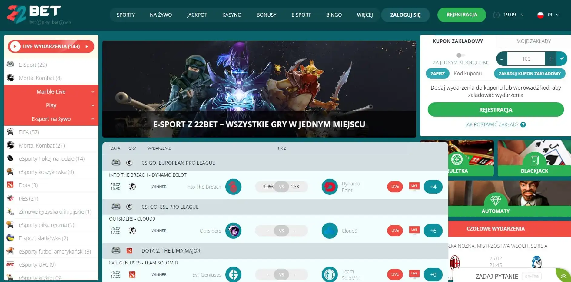 22Bet Review
