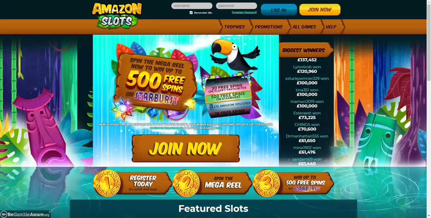Amazon Slots Casino Review