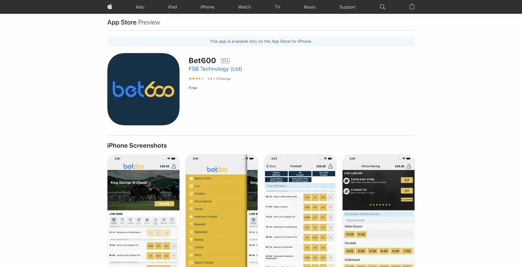 Bet 600 Casino App