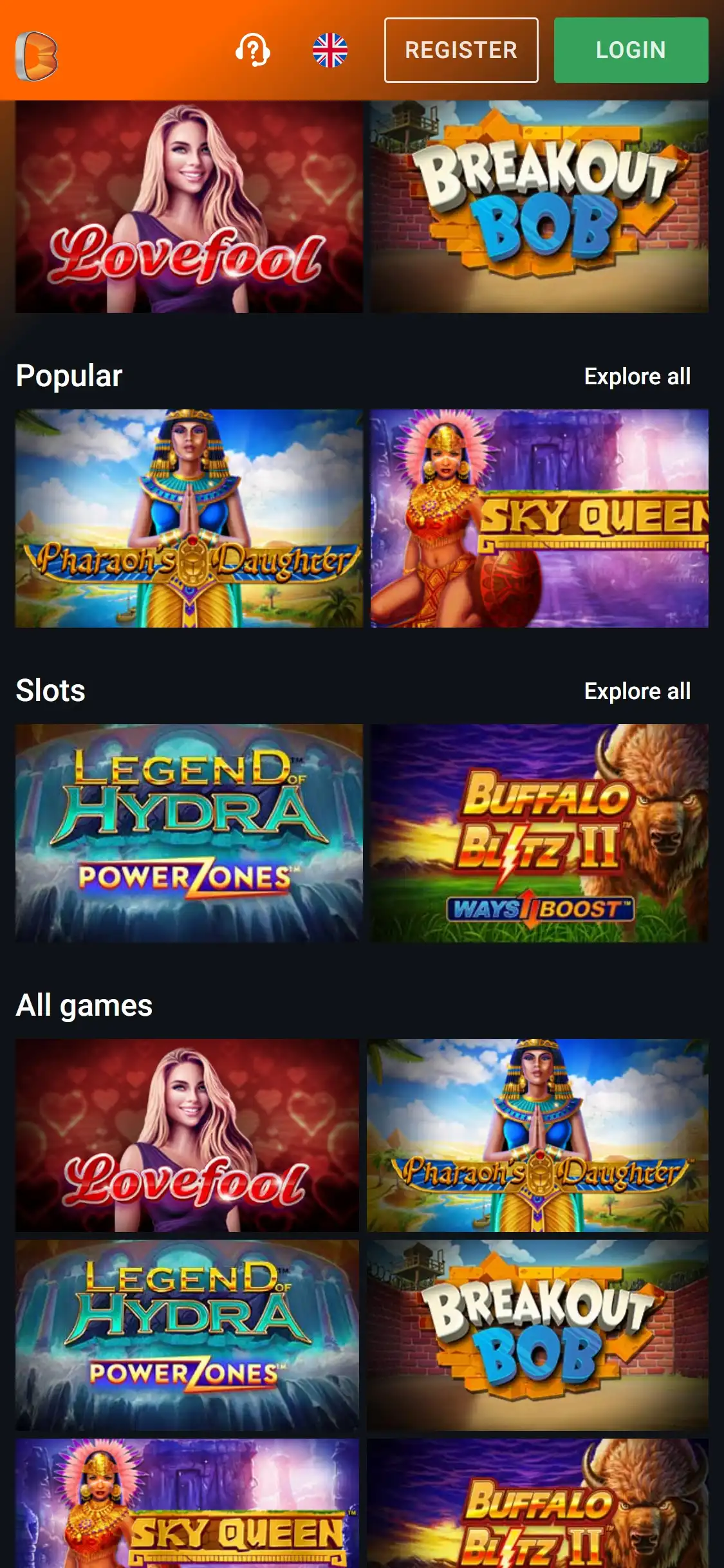 Betano Mobile Games Review