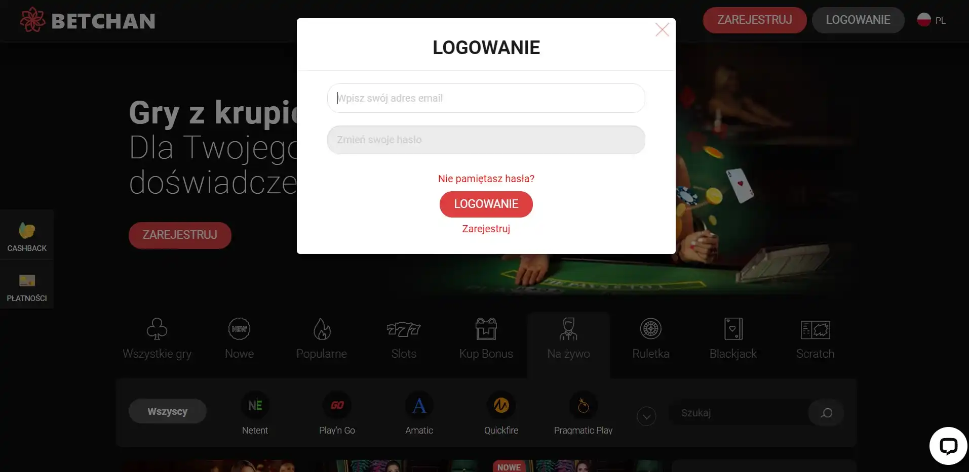 Betchan Casino Review