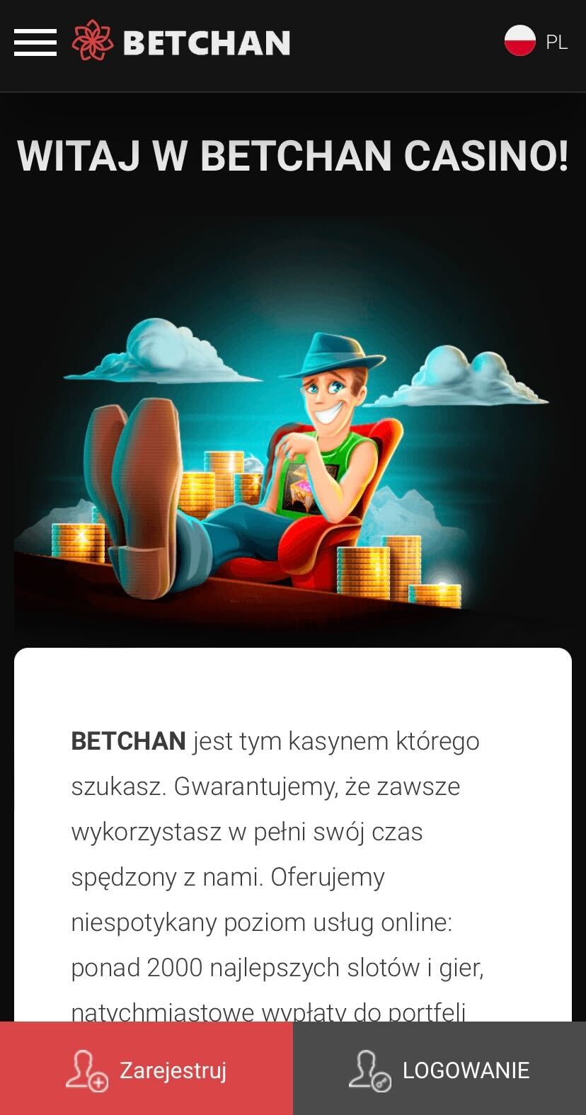 Betchan Casino Mobile Review