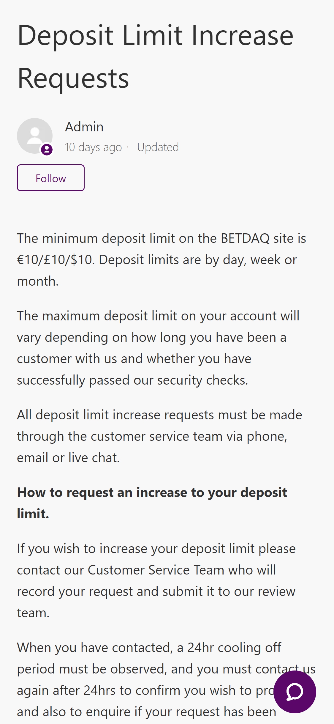 Betdaq Mobile Payment Methods Review