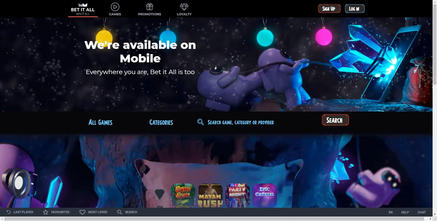 Bet It All Casino Review