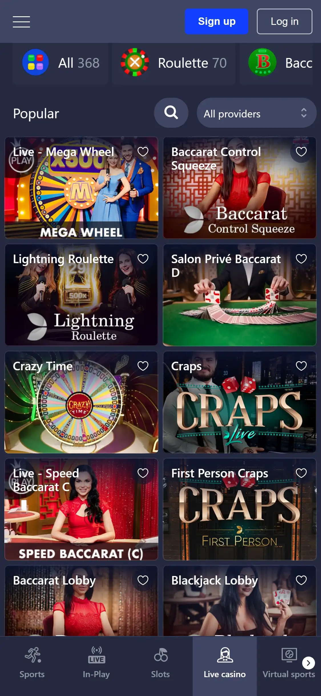 Betmaster Mobile Live Dealer Games Review
