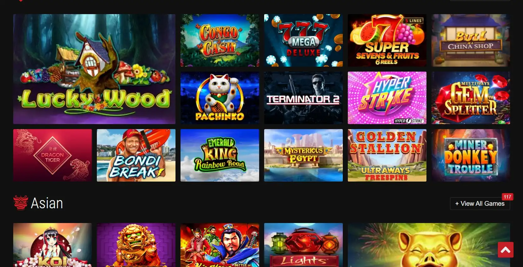 BetRebels Casino Games