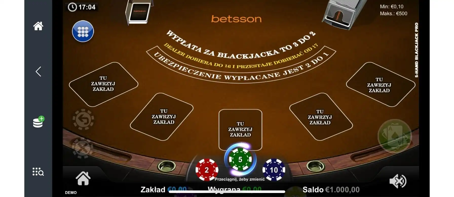 Betsson Mobile Review