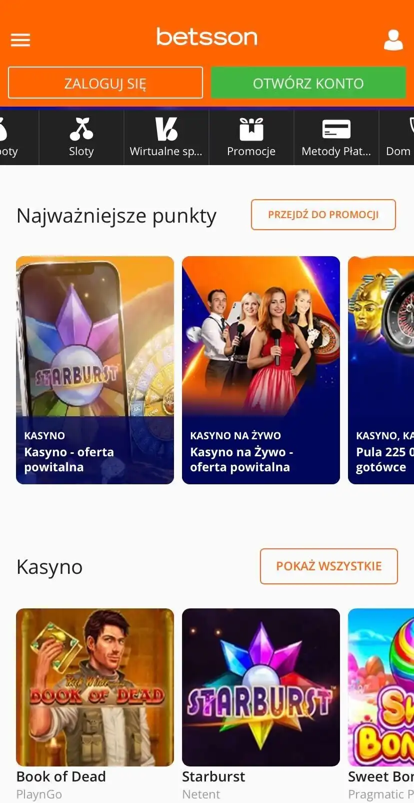 Betsson Mobile Review