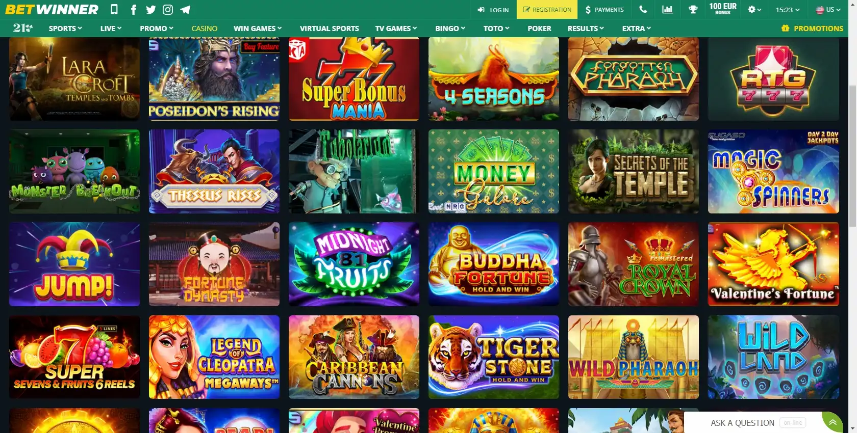 BetWinner Games