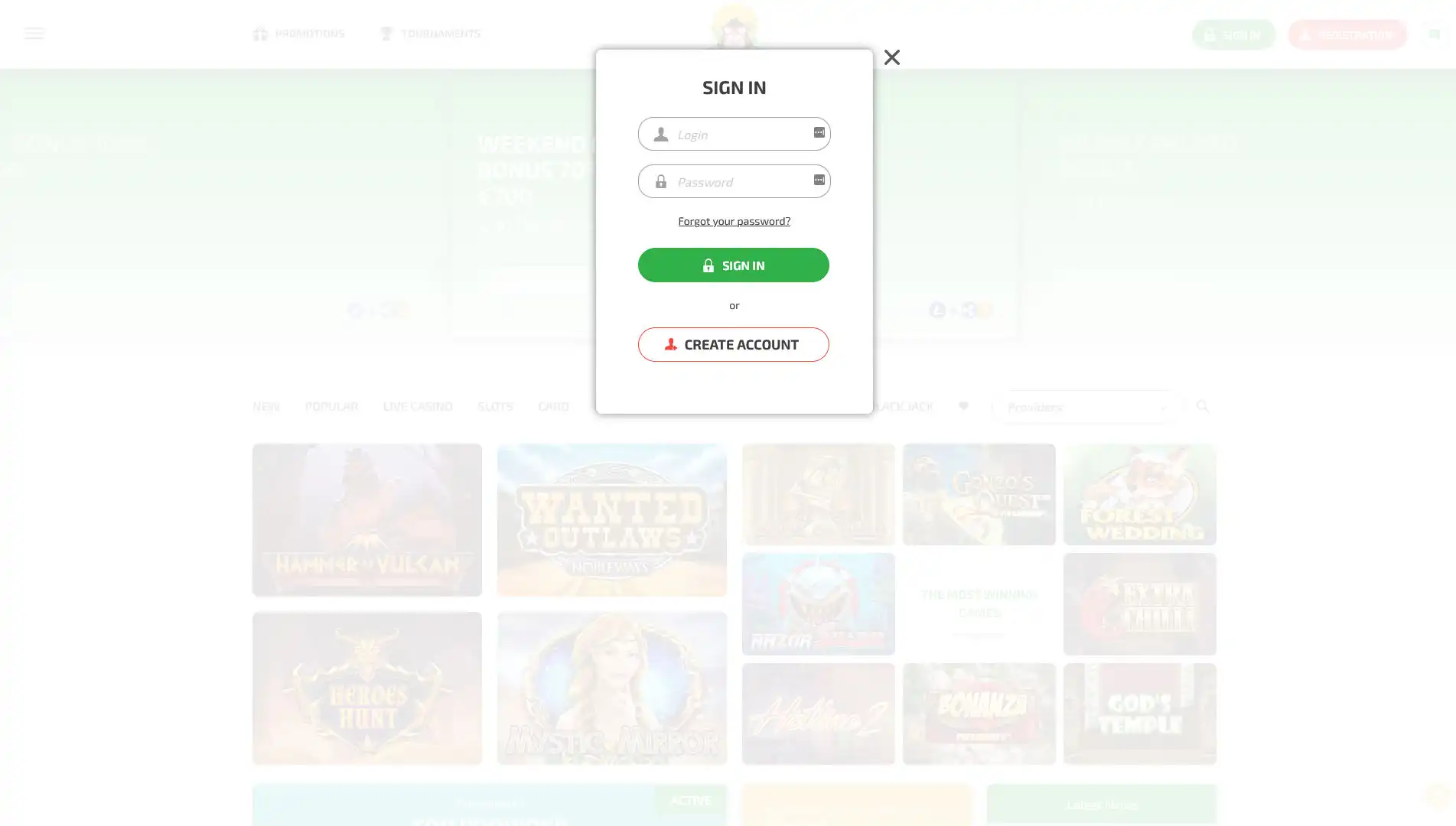 BoaBoa Casino Login
