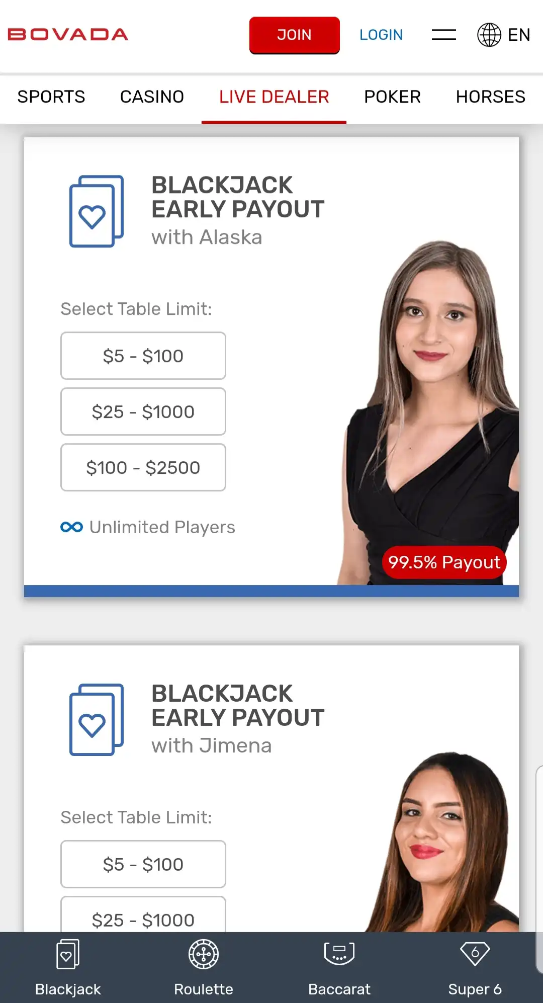 Bovada Casino Mobile Login Review