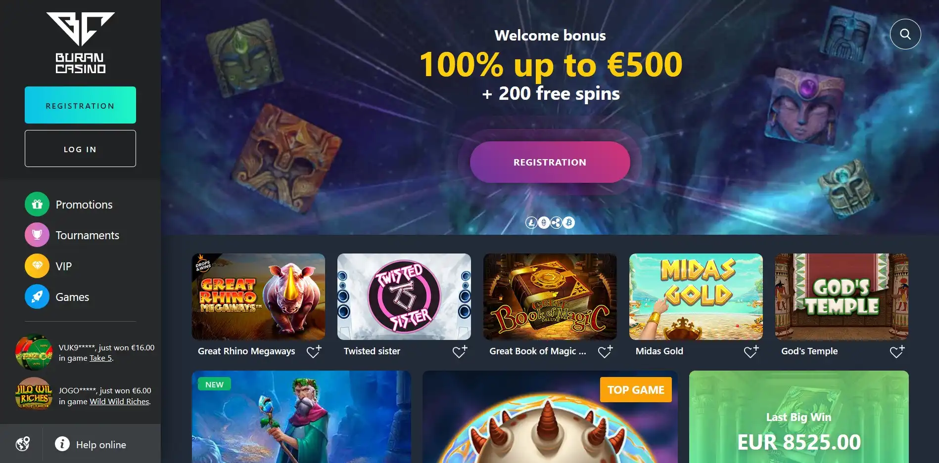 BuranCasino Review
