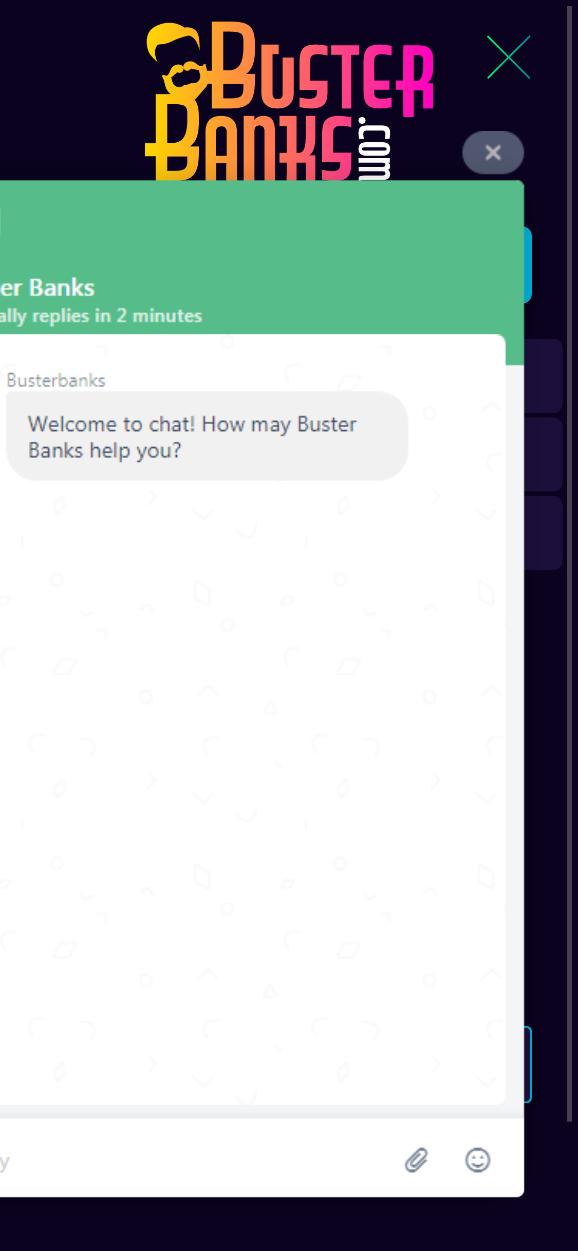 Buster Banks Mobile Support Review