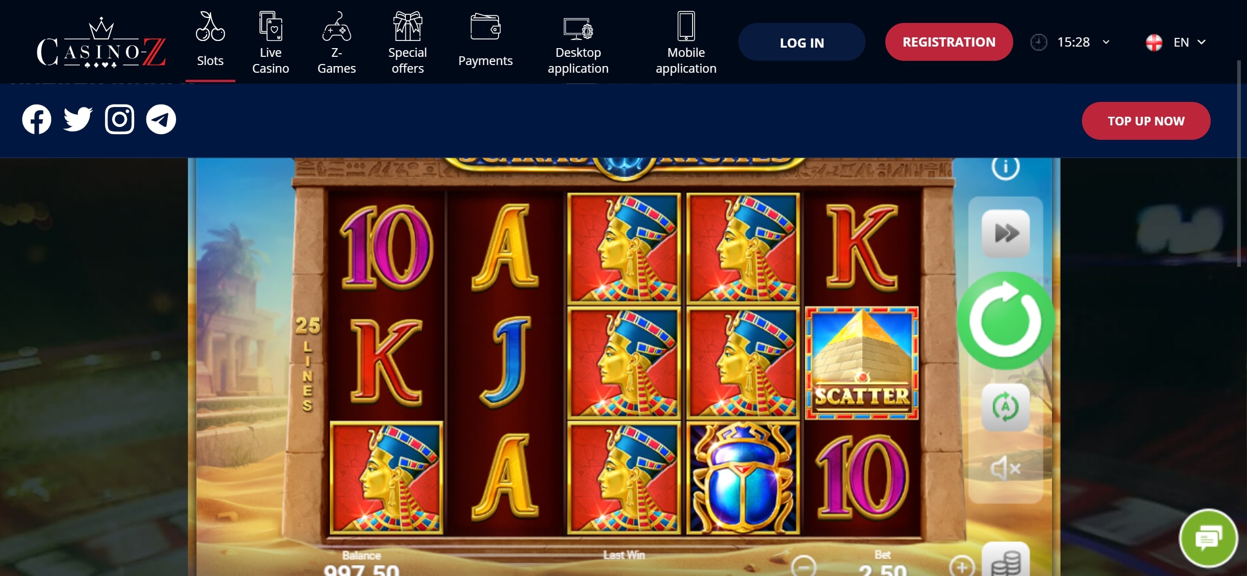 Casino-Z Mobile Slot Games Review