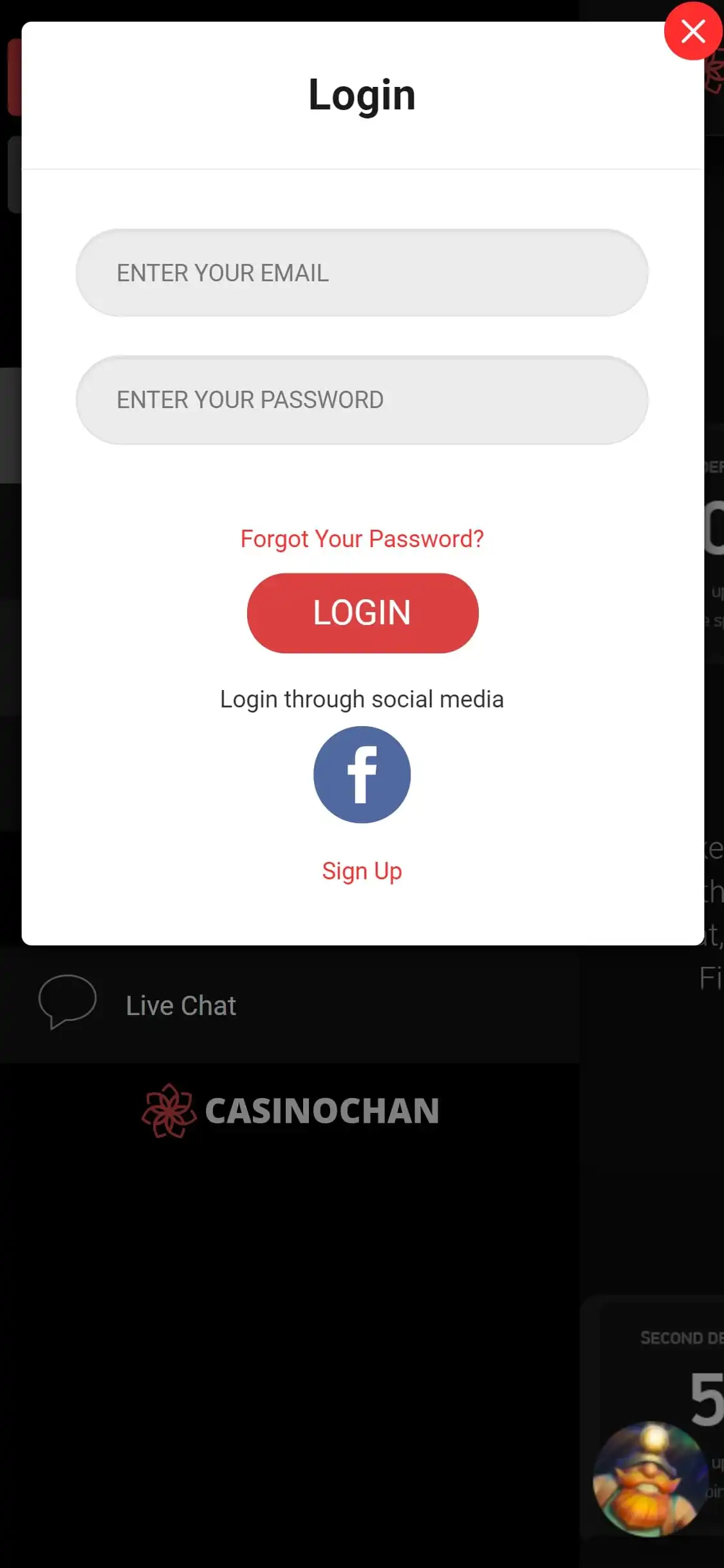 Casinochan Mobile Login Review