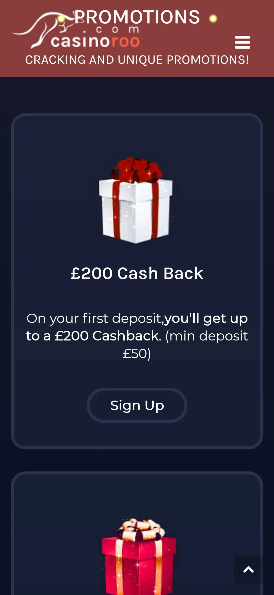 Casinoroo Mobile No Deposit Bonus Review