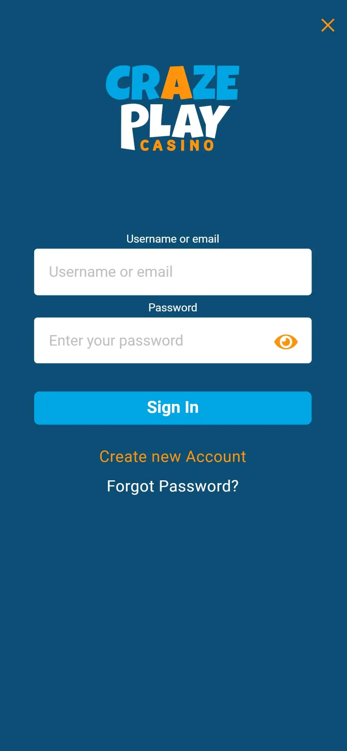 CrazePlay Casino Mobile Login Review