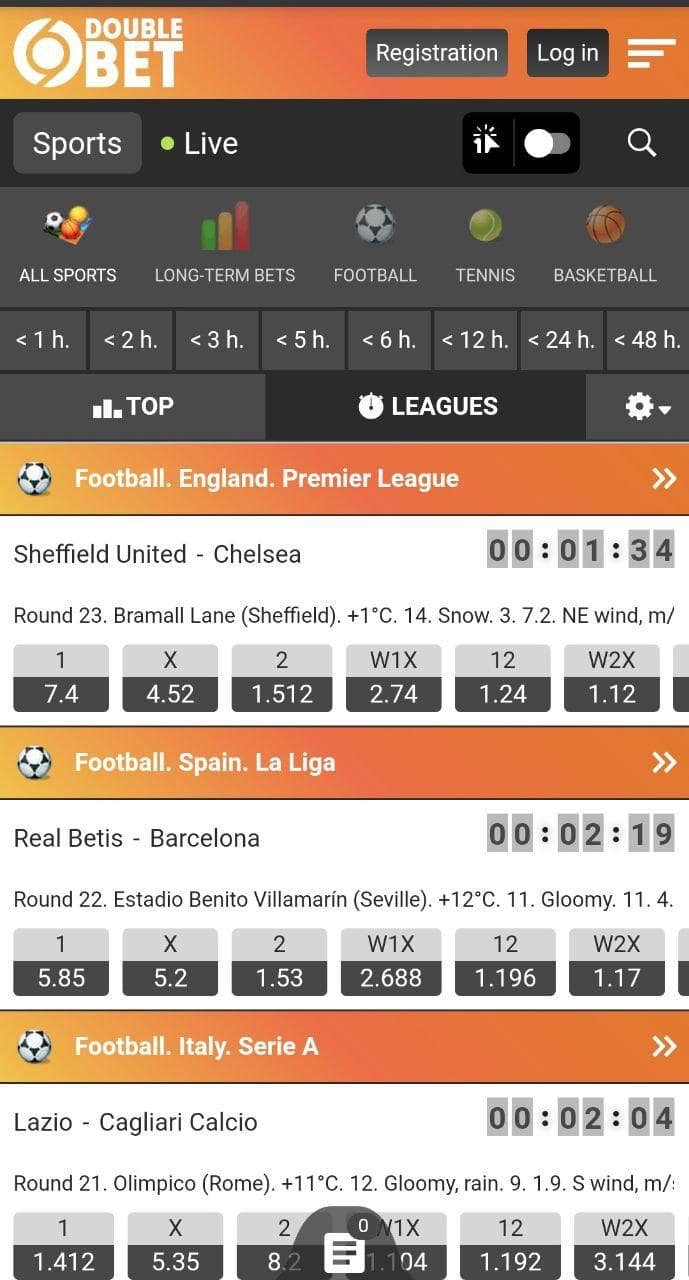 DoubleBet Mobile Betting Review