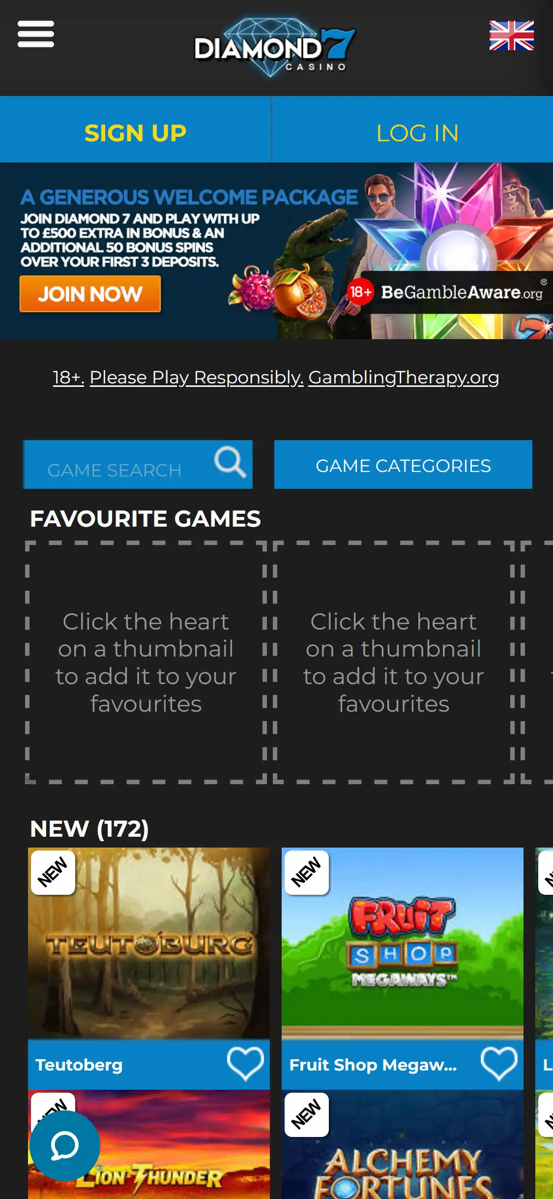 Diamond 7 Casino Mobile Review