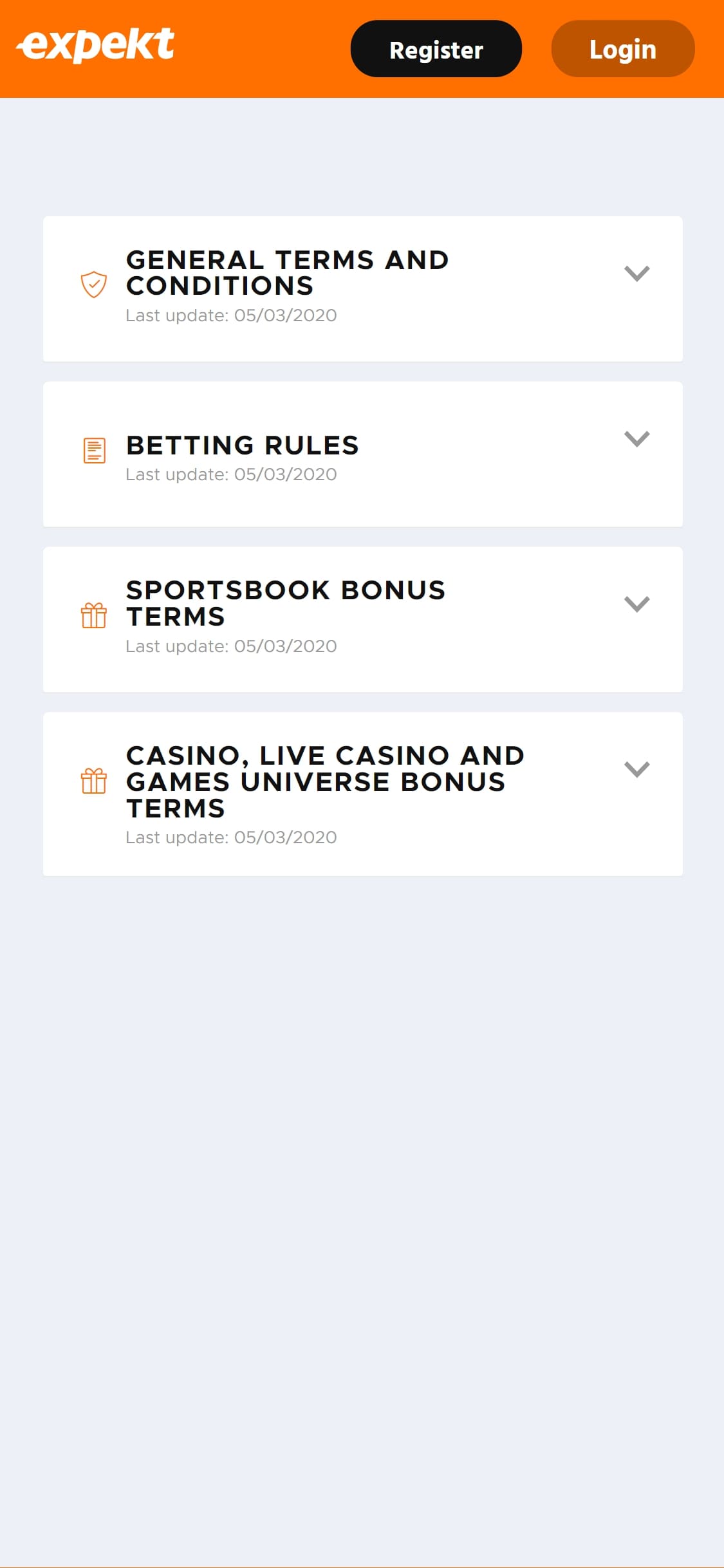 Expekt Casino Mobile Support Review