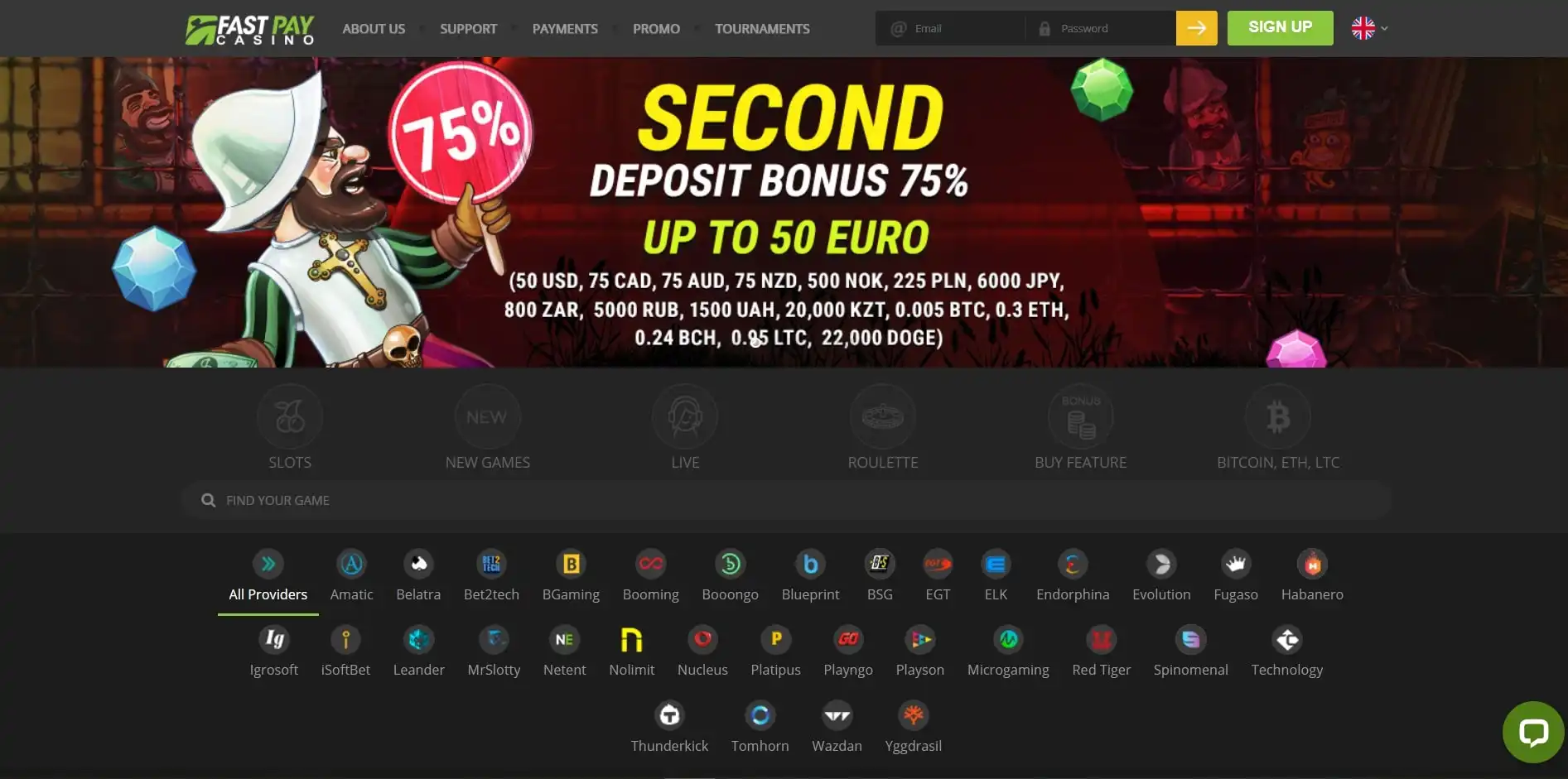 Fastpay Casino Review