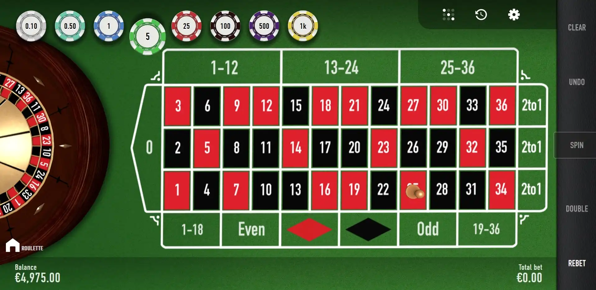 GDay Casino Casino Games