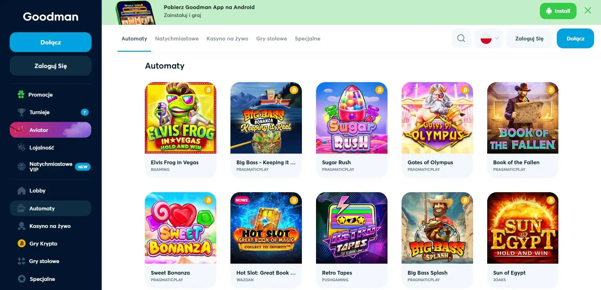 Goodman Casino Review