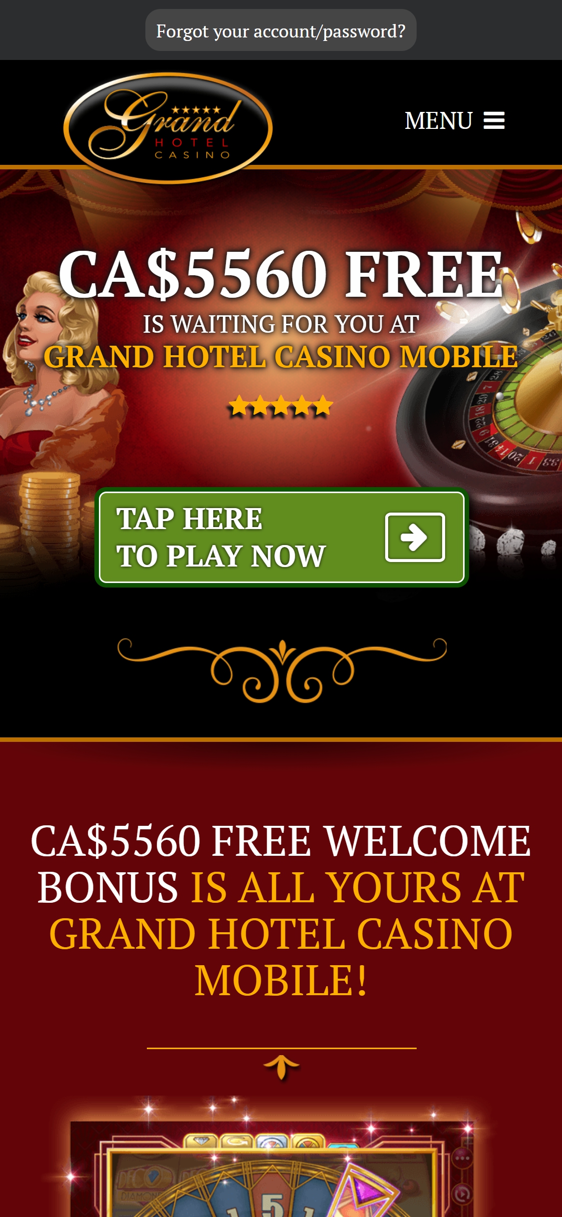 Grand Hotel Casino Mobile Review