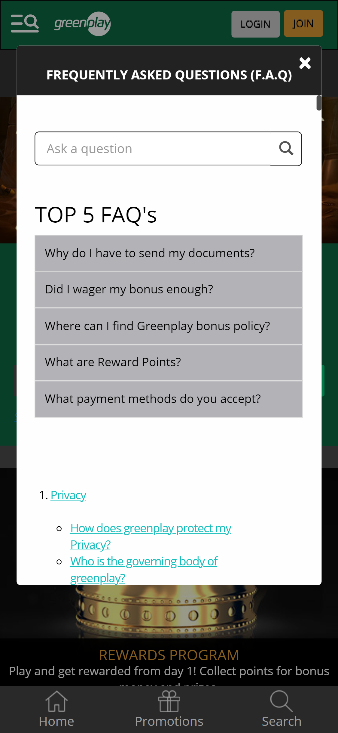 GreenPlay Mobile Support Review