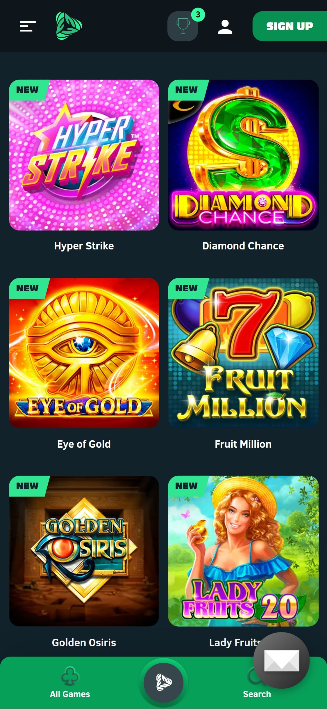 Greenspin Casino Mobile Games Review