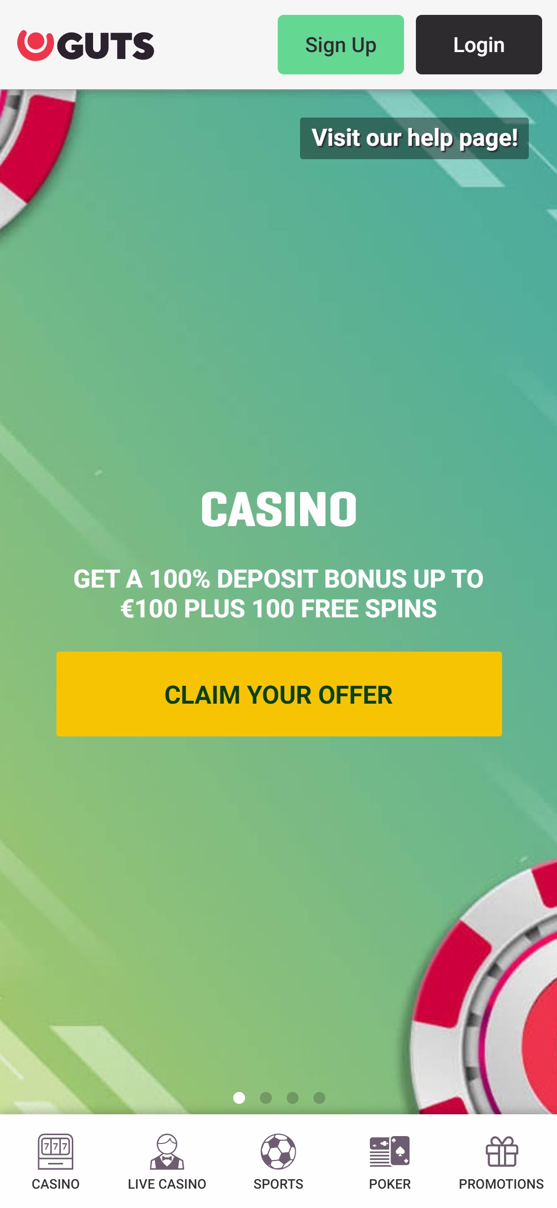Guts Casino Mobile Review