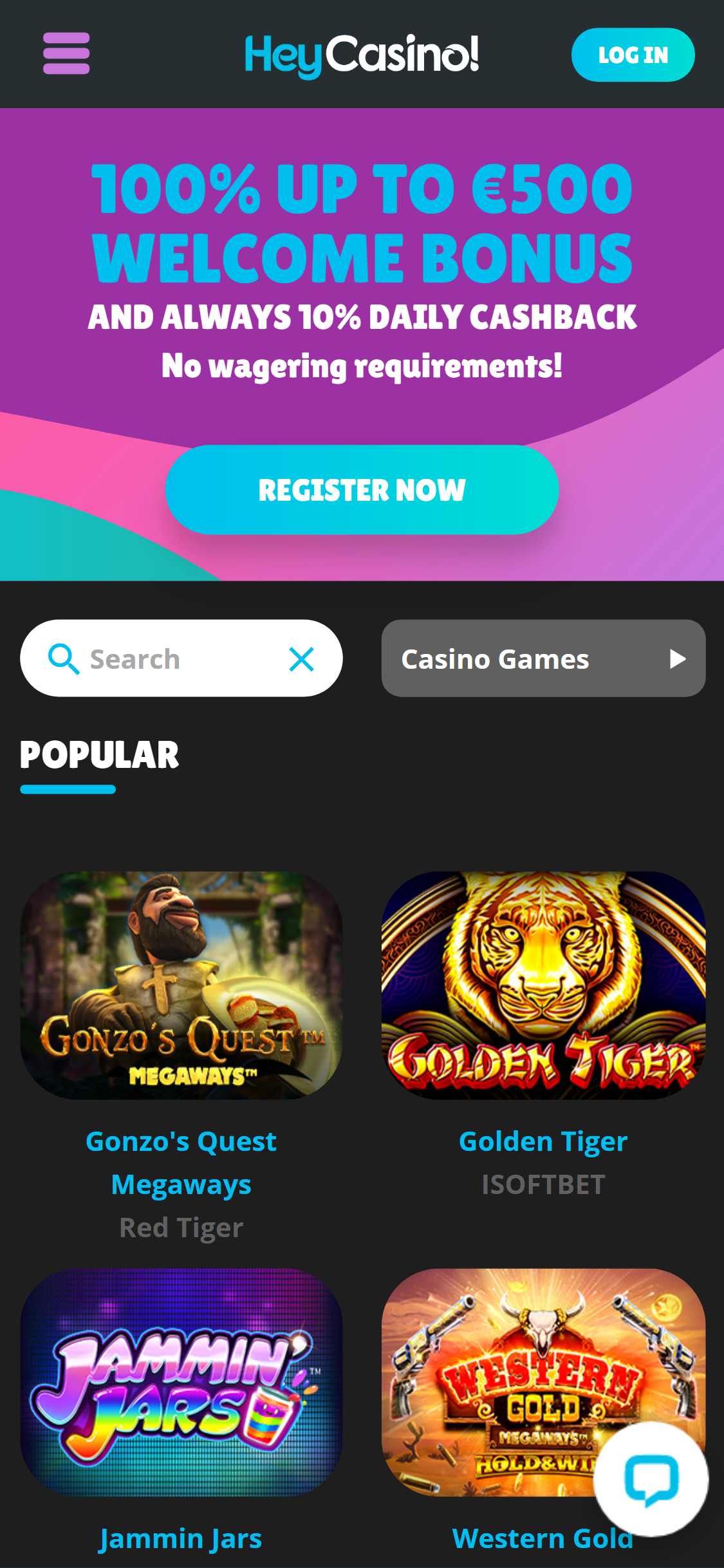 HeyCasino! Mobile Review
