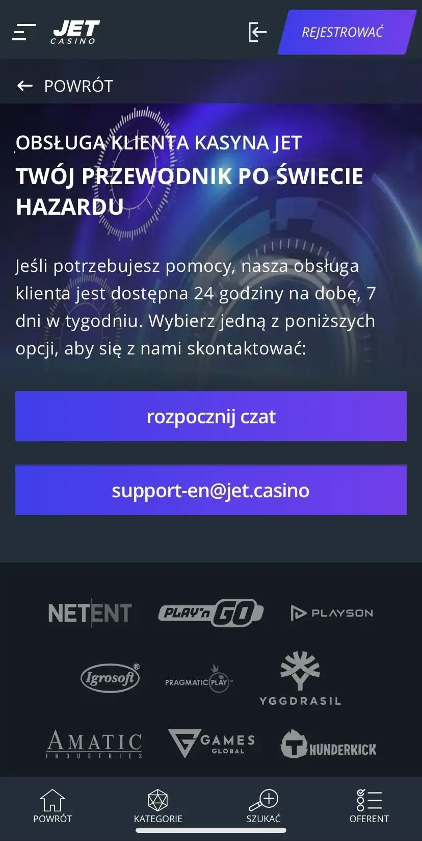 Jet Casino Mobile Review