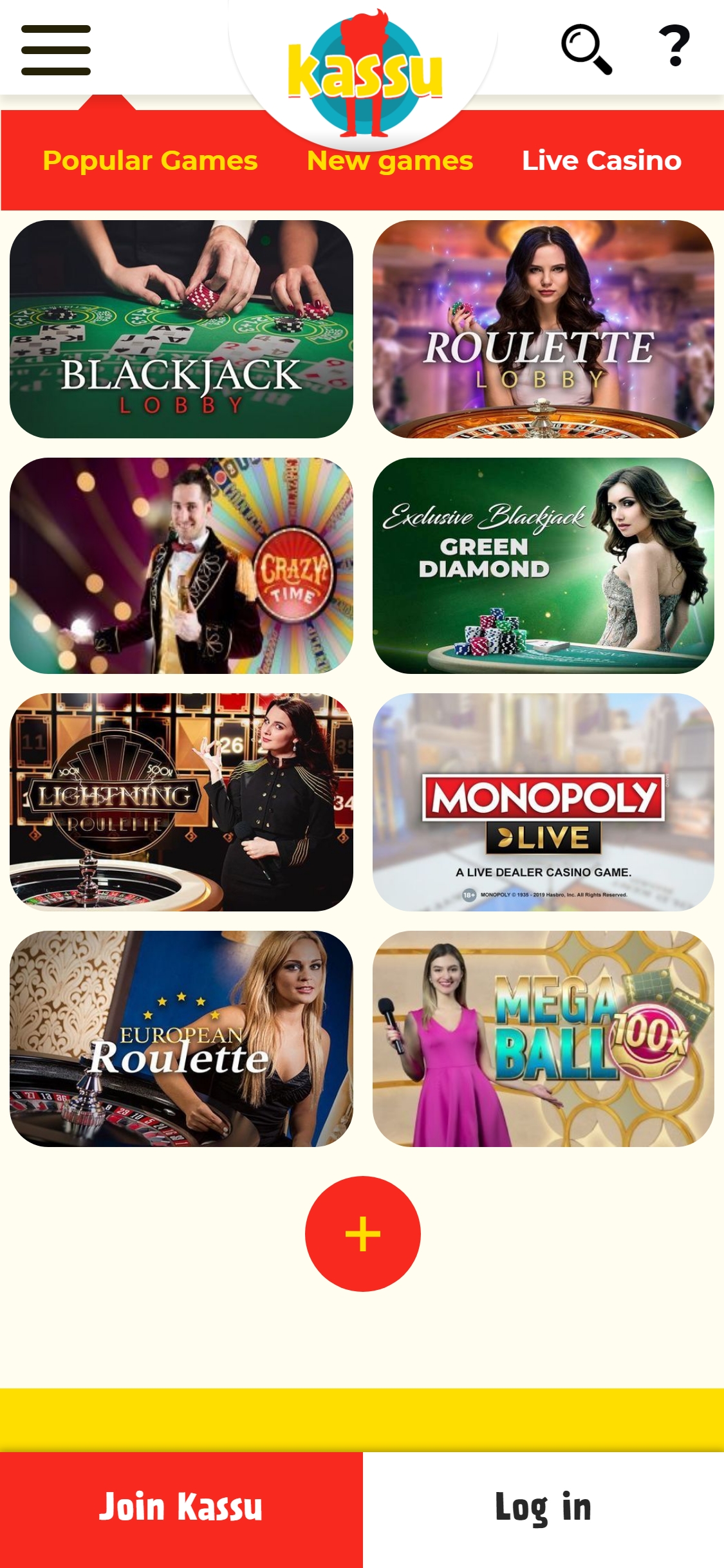 Kassu Casino Mobile Live Dealer Games Review