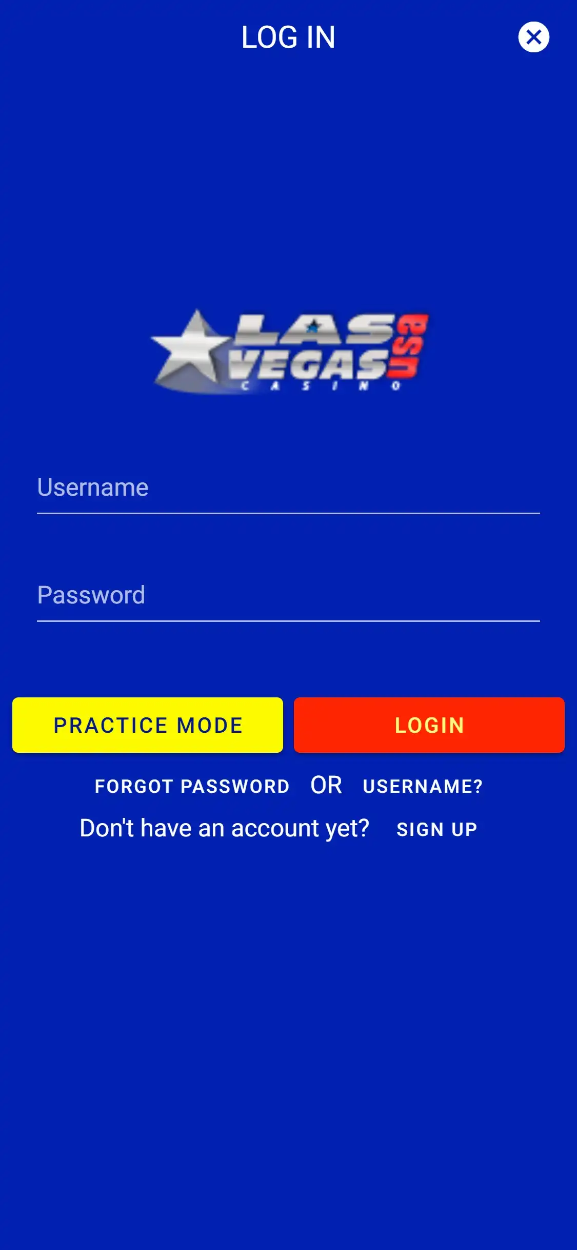 Las Vegas Casino Mobile Login Review