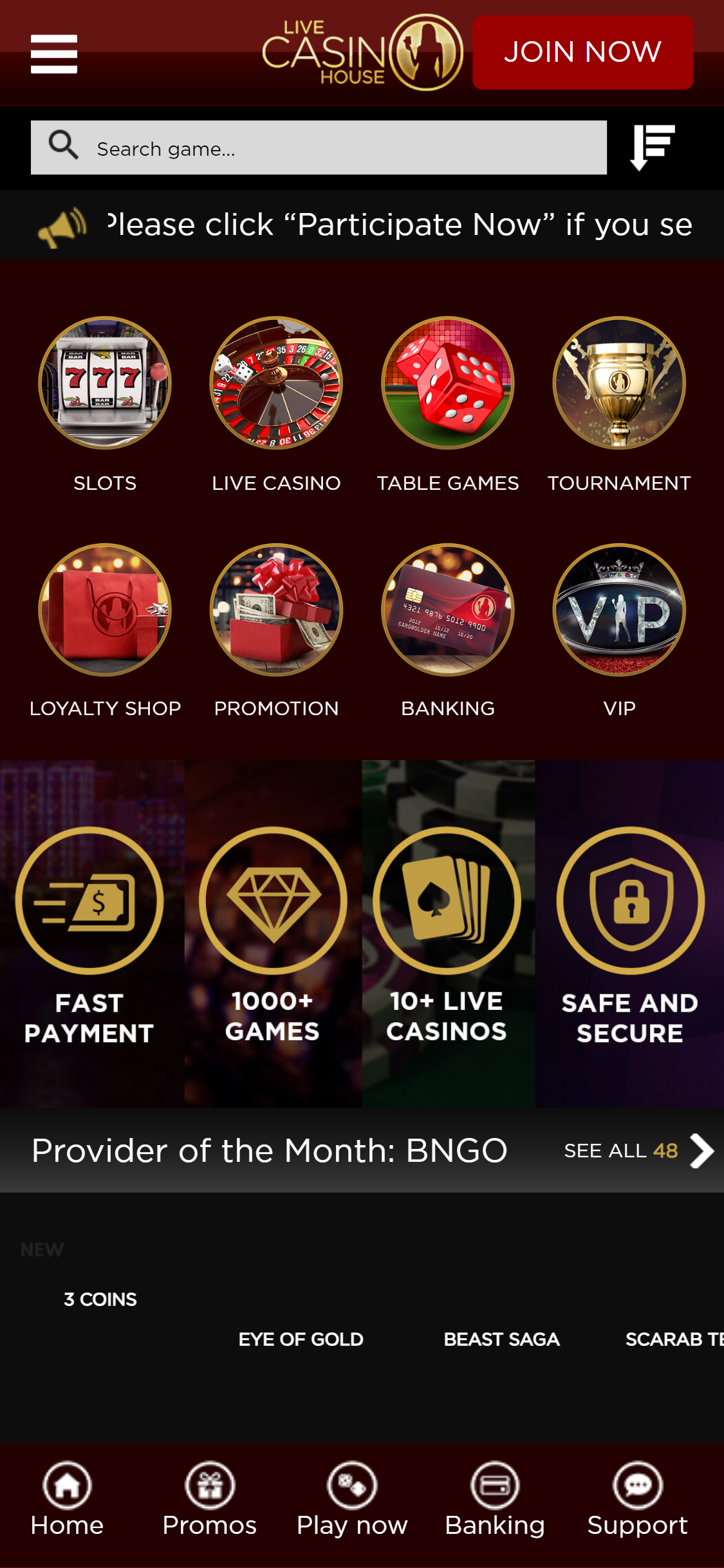 Live Casino House Mobile Review