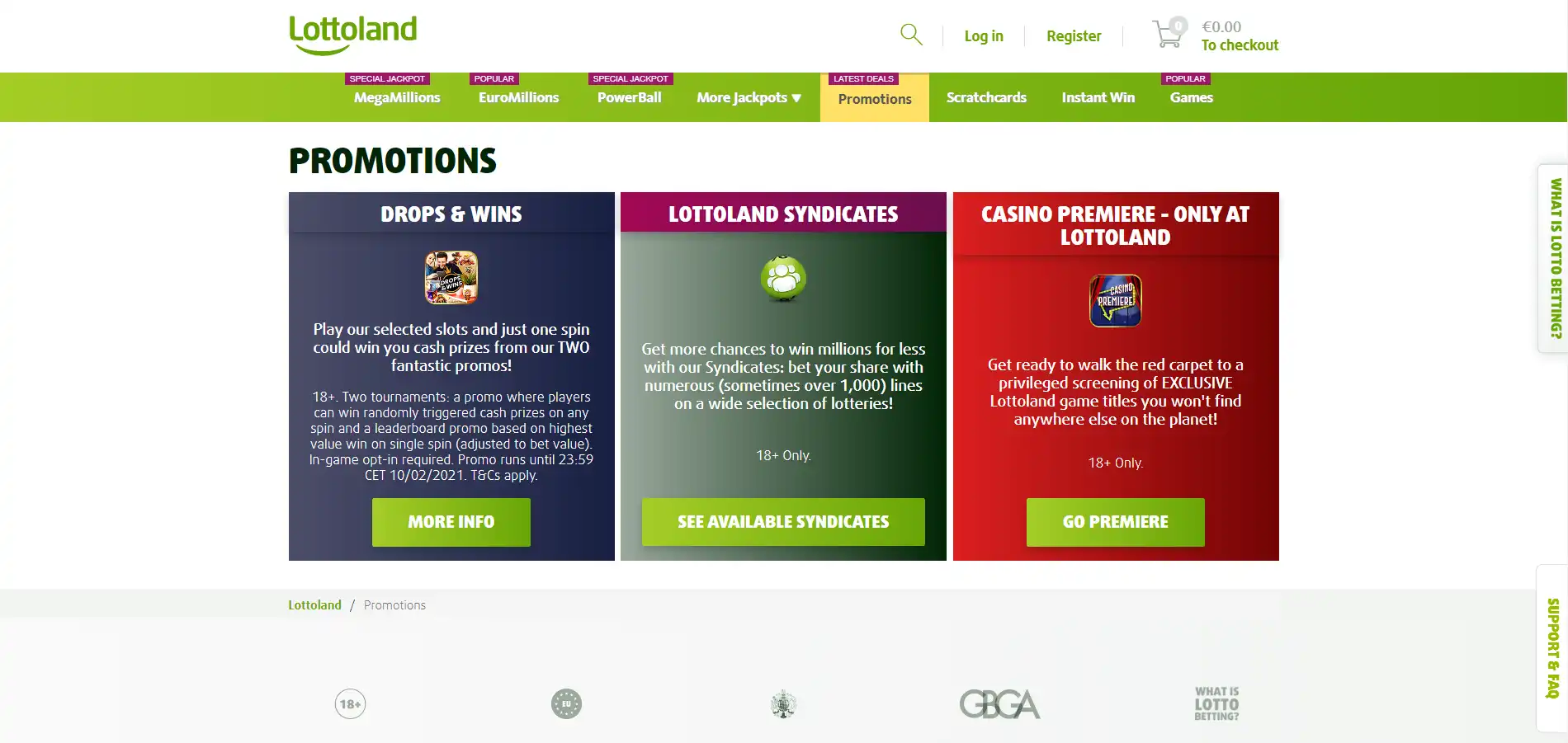 Lottoland No Deposit Bonus