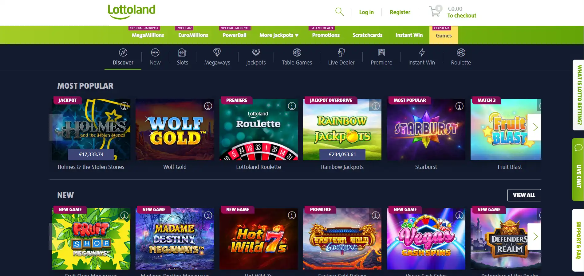 Lottoland Games