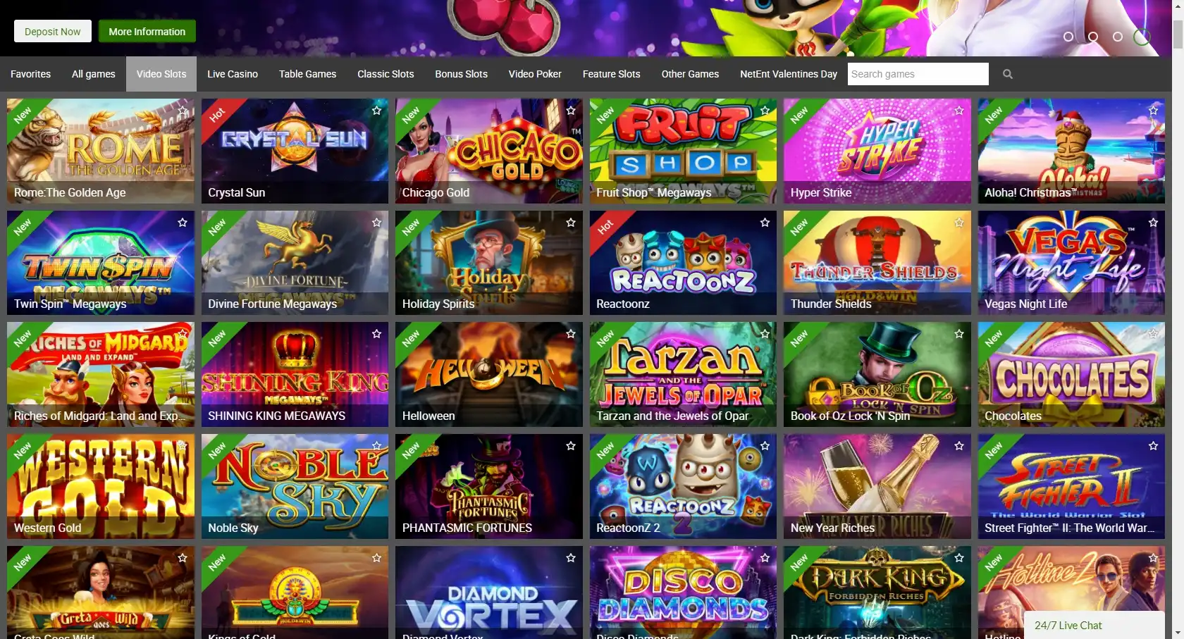 LS Bet Casino Games