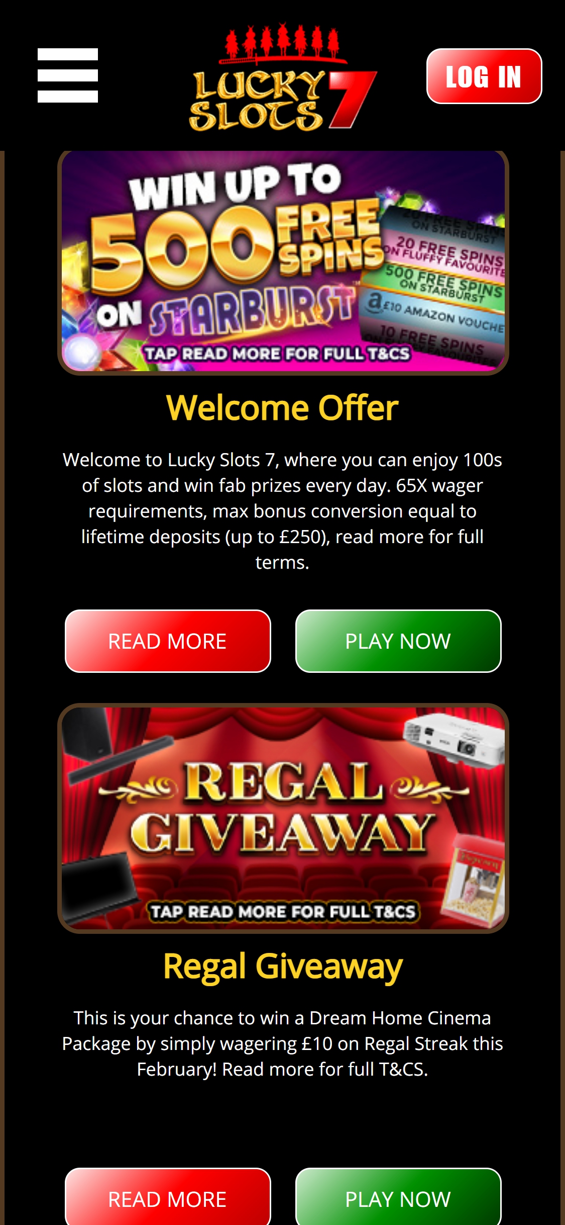 Lucky Slots 7 Casino Mobile No Deposit Bonus Review
