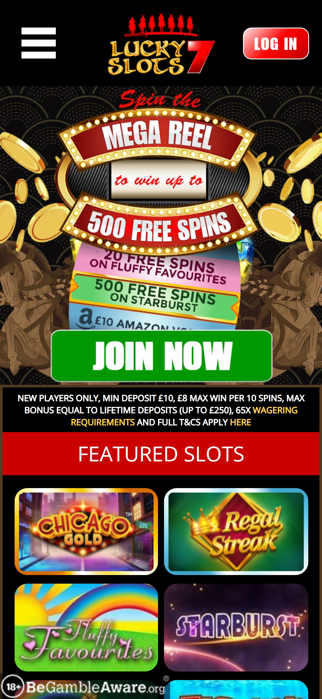 Lucky Slots 7 Casino Mobile Review