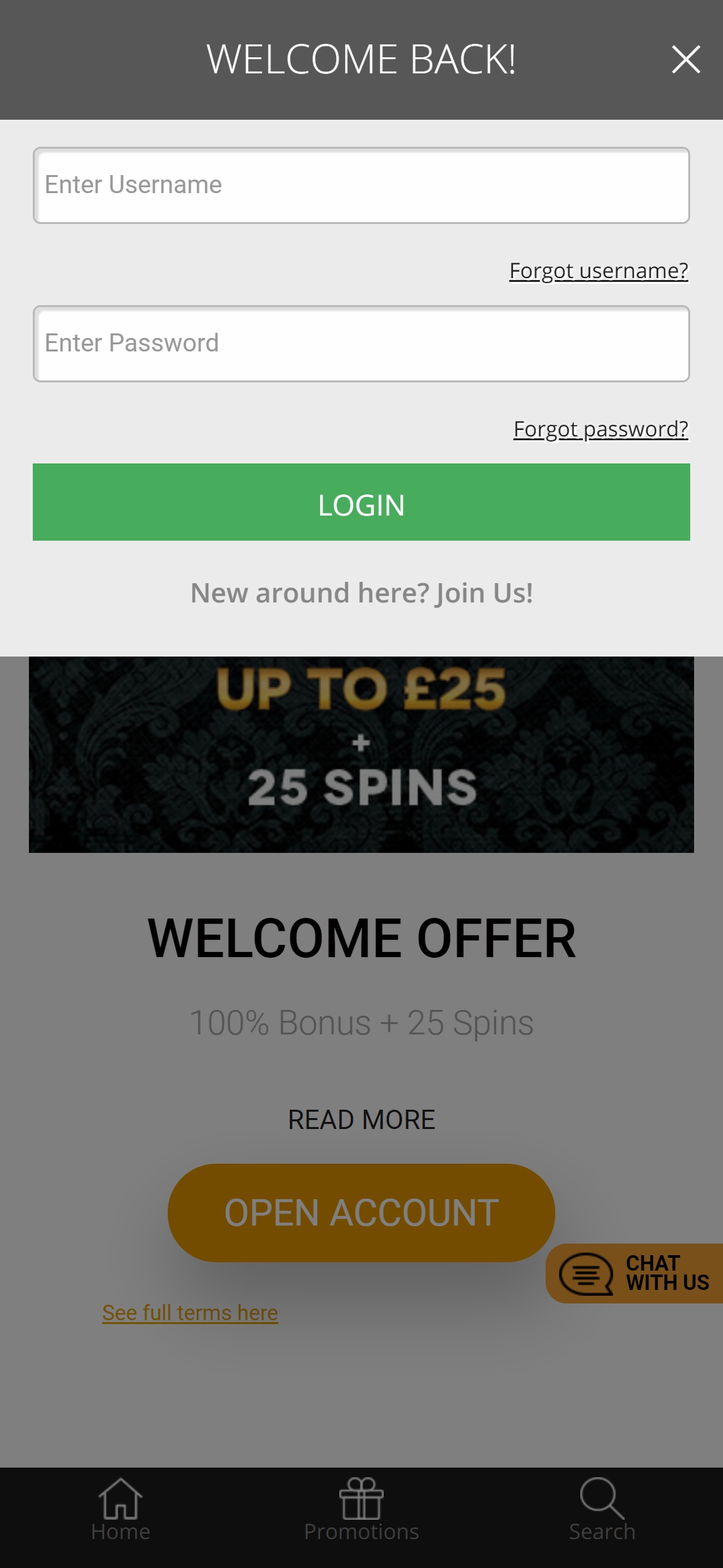 Lucky Thrillz Casino Mobile Login Review