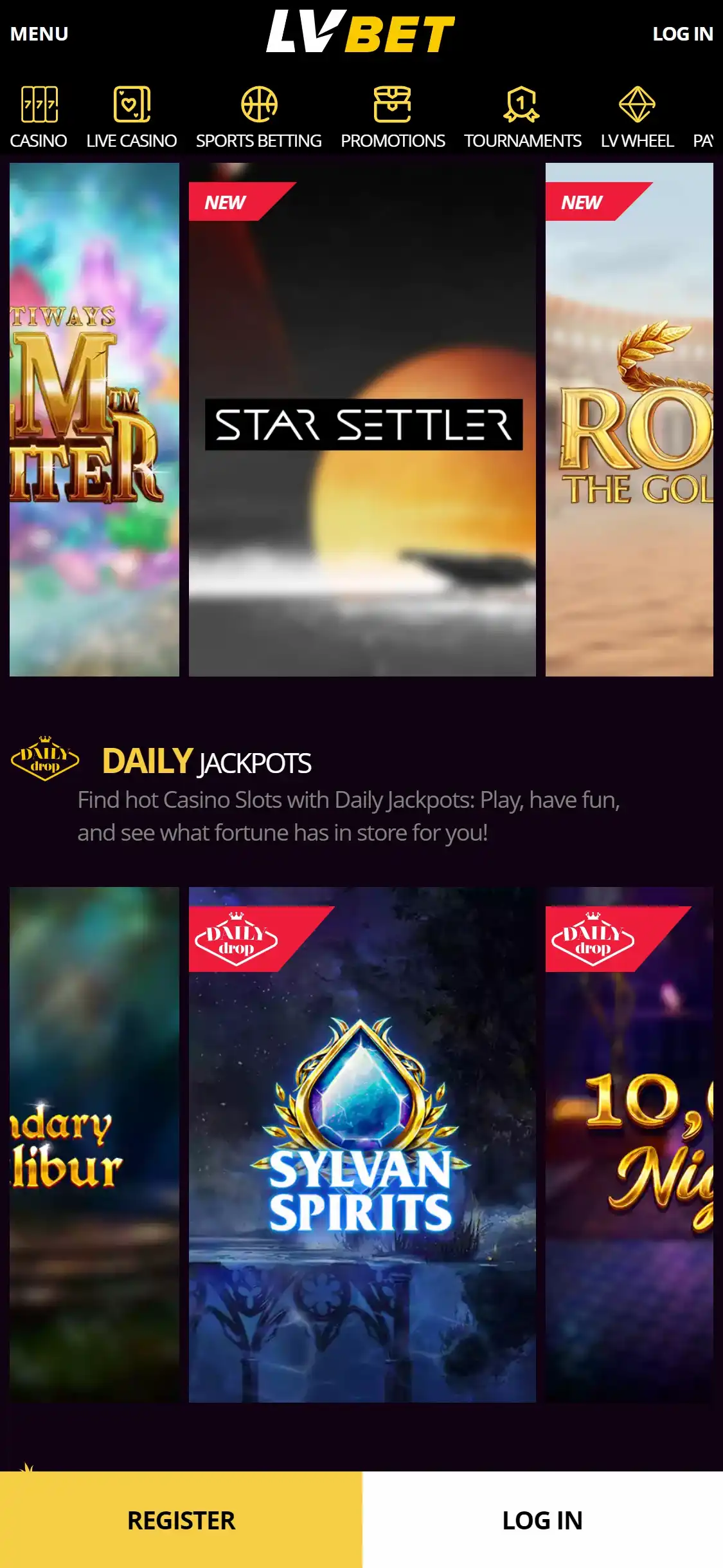 LV BET Mobile Games Review
