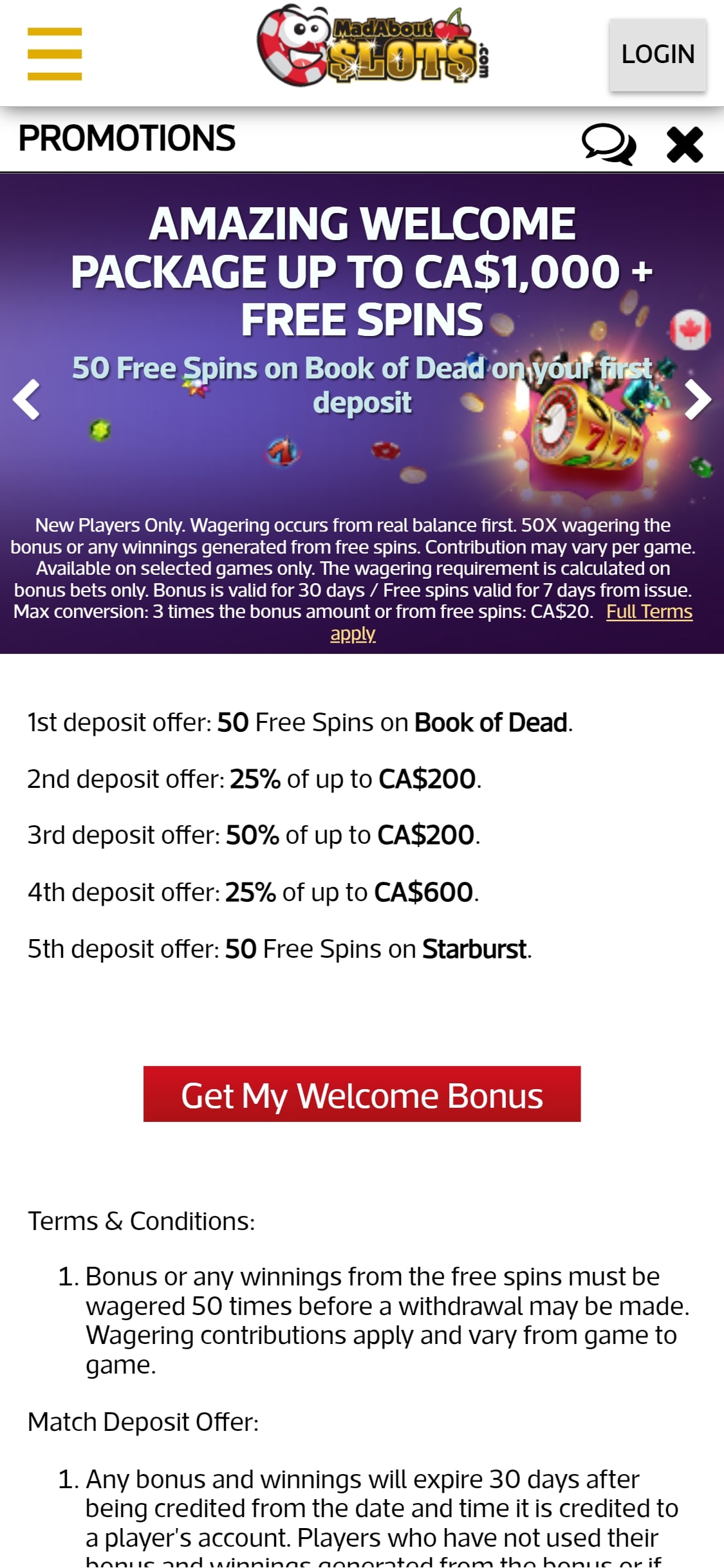 Mad About Slots Casino Mobile No Deposit Bonus Review