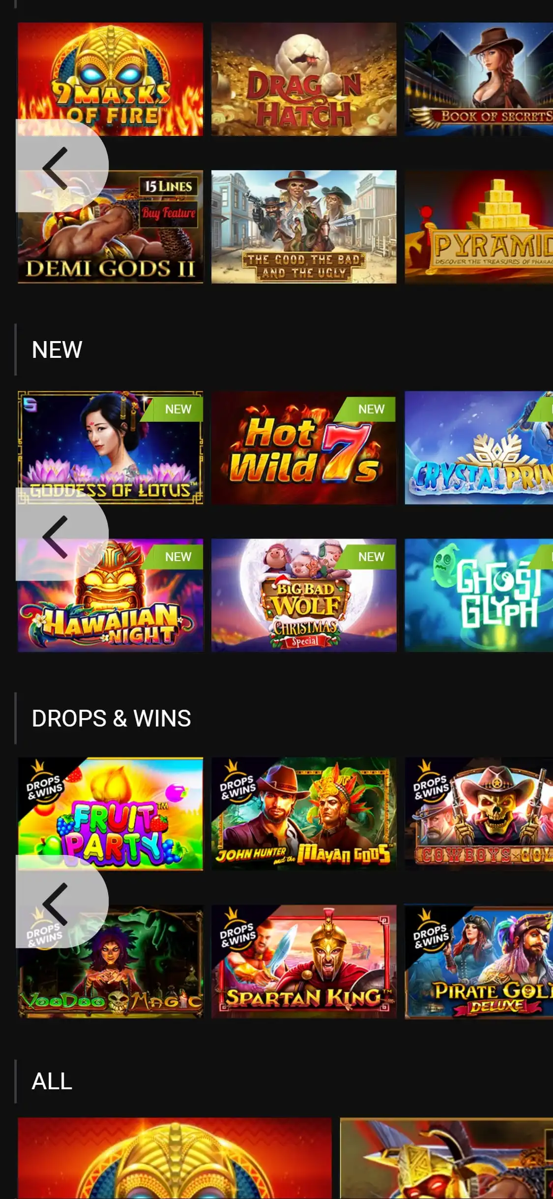 Megapari Casino Mobile Games Review