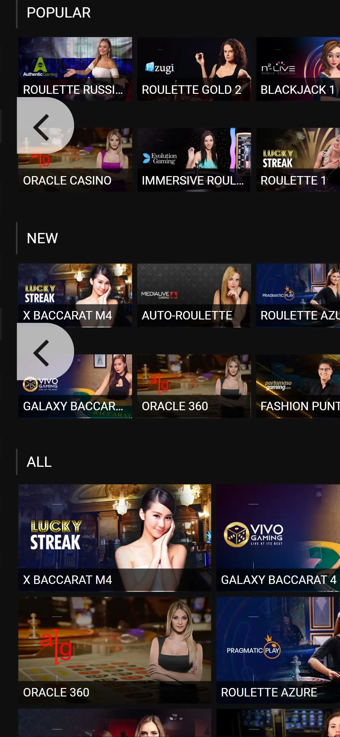 Megapari Casino Mobile Live Dealer Games Review