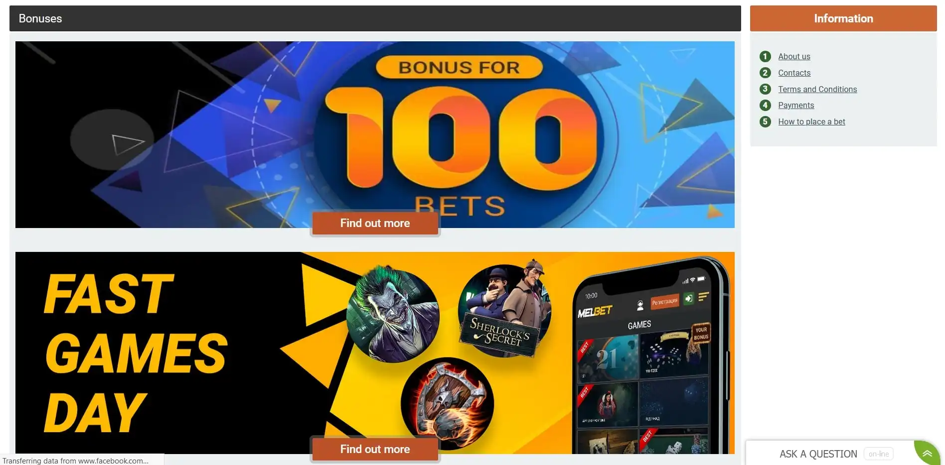 Melbet Casino No Deposit Bonus