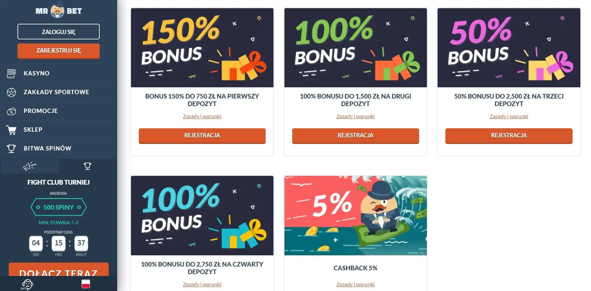 Mr Bet Review