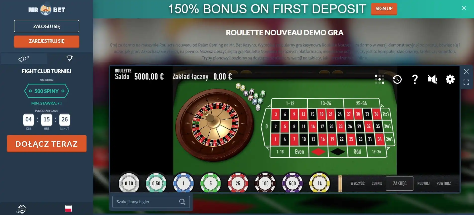 Mr Bet Review
